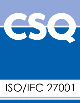 Certified ISO27001